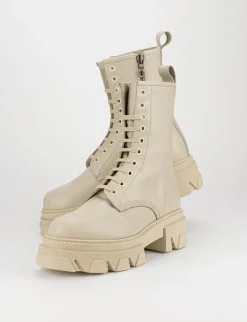 Anfibio tacco 2 cm beige