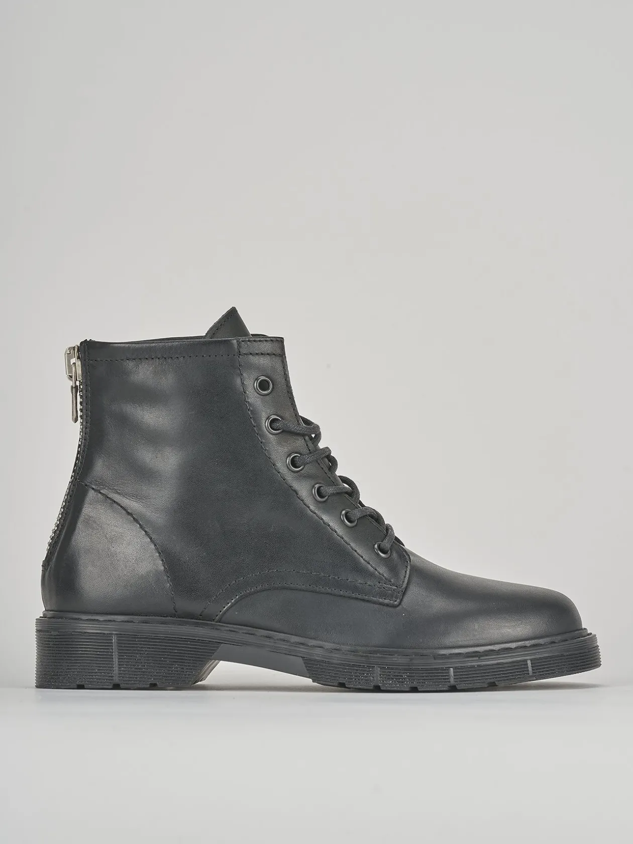 anfibio tacco 2 cm nero