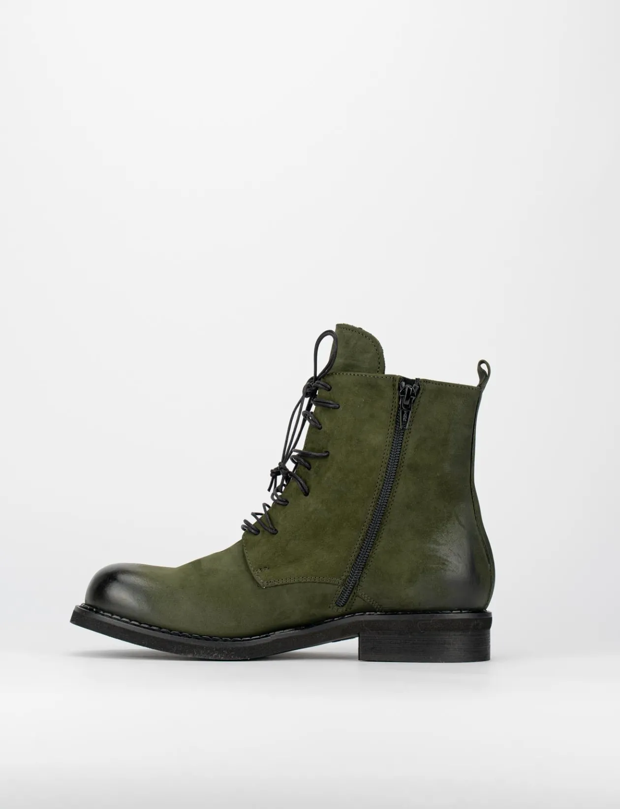 Anfibio tacco 3 cm verde