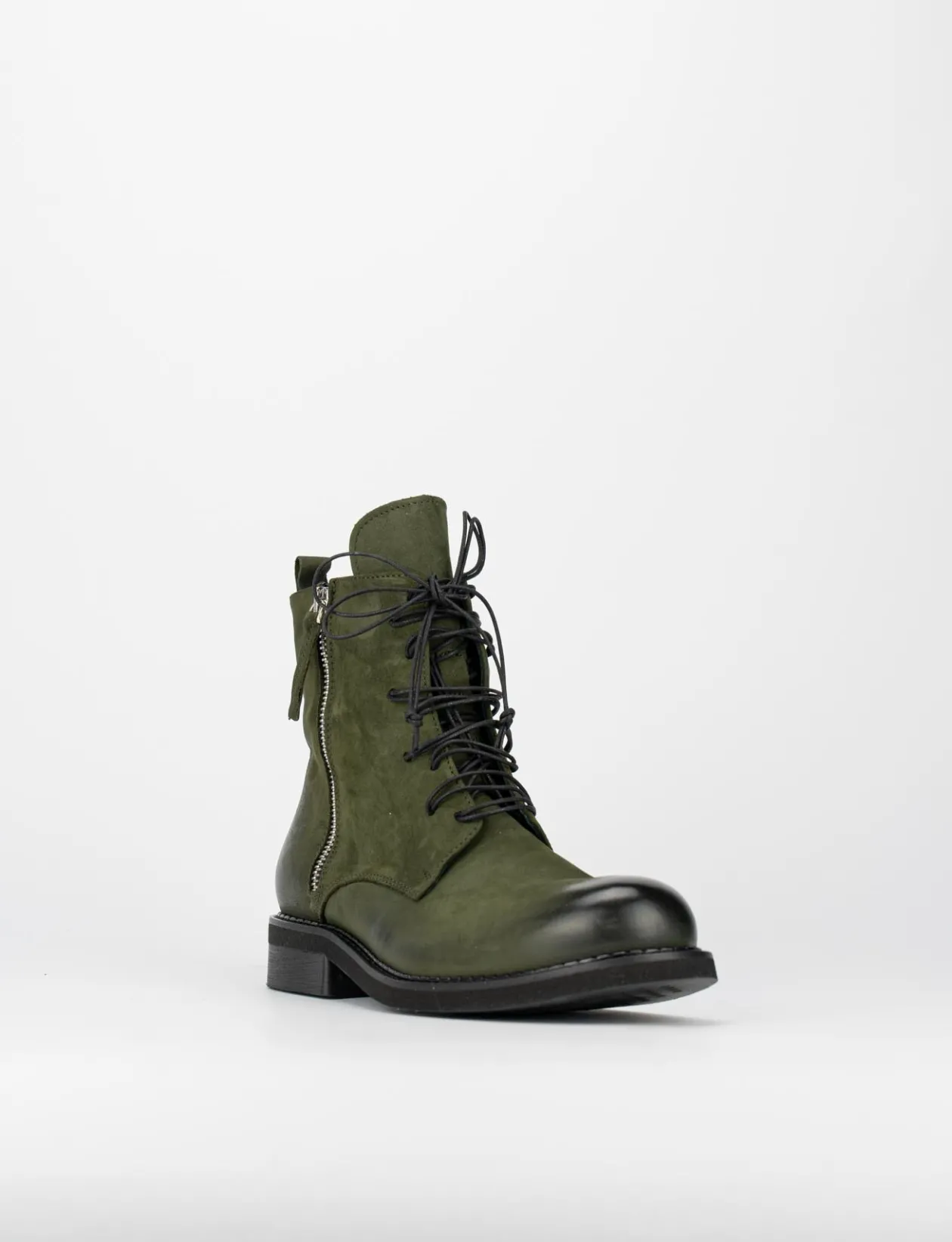 Anfibio tacco 3 cm verde