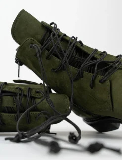 Anfibio tacco 3 cm verde