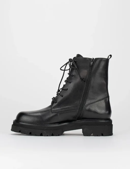 Anfibio tacco 3cm nero