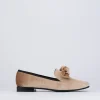 Ballerina tacco 1 cm rosa velluto