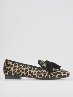 Ballerine tacco 1cm cavallino multicolor