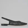 Ballerine tacco 1cm pelle nero