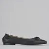 Ballerine tacco 1cm pelle nero