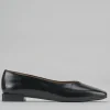 Ballerine tacco 1cm pelle nero