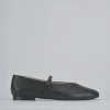 Ballerine tacco 1cm pelle nero