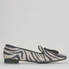 Ballerine tacco 1cm pelle multicolor