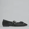 Ballerine tacco 1cm pelle nero