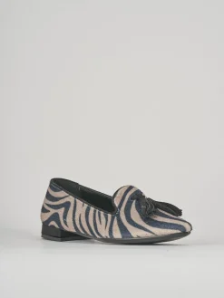 Ballerine tacco 1cm pelle multicolor