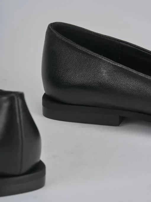 Ballerine tacco 1cm pelle nero