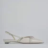 Ballerine tacco 2cm vernice beige