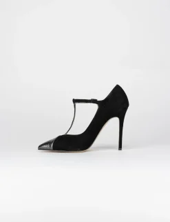 Decolte tacco 10 cm nero