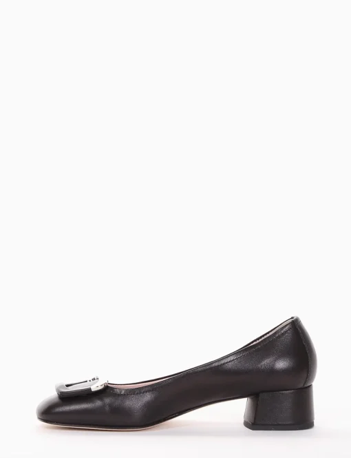 decolte tacco 3 cm nero
