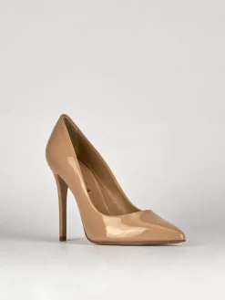 Decolte' tacco 11 cm rosa vernice