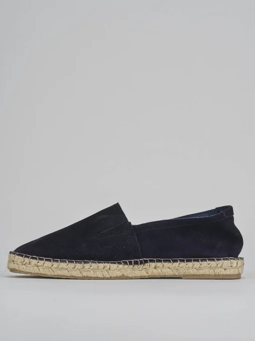 Mocassini camoscio blu