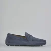 Mocassini camoscio jeans