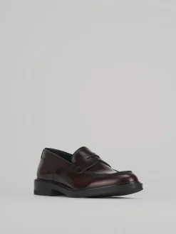 Mocassini pelle bordo'