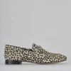 Mocassini tacco 1cm cavallino multicolor