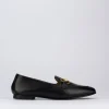 Mocassini tacco 1cm pelle nero