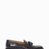 mocassino tacco 2 cm nero