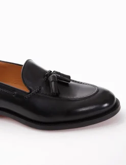 mocassino tacco 2 cm nero