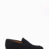 mocassino tacco 2 cm blu