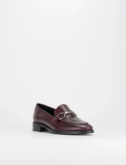 Mocassino tacco 3 cm bordo'