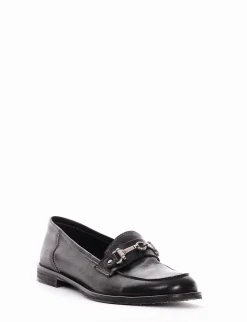 Mocassino tacco 2 cm nero