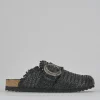 Sabot pelle nero