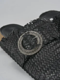 Sabot pelle nero