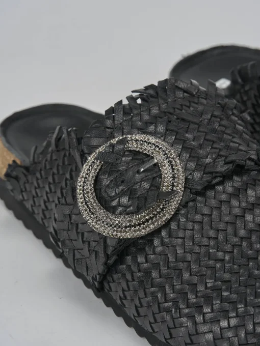 Sabot pelle nero