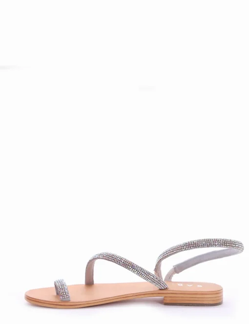 sandalo infradito tacco 1 cm bianco