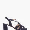 Sandalo tacco 70 blu