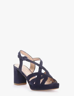 Sandalo tacco 70 blu
