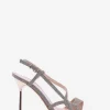 sandalo tacco 9 cm argento