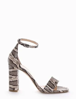 sandalo tacco 8 cm beige