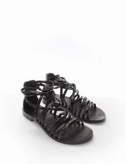 Sandalo tacco 10 nero