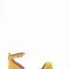 Sandalo tacco 1cm giallo