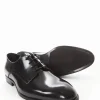scarpa lacci tacco 2 cm nero