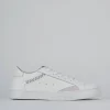Sneakers pelle bianco