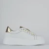 Sneakers pelle bianco