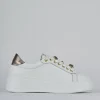 Sneakers pelle bianco