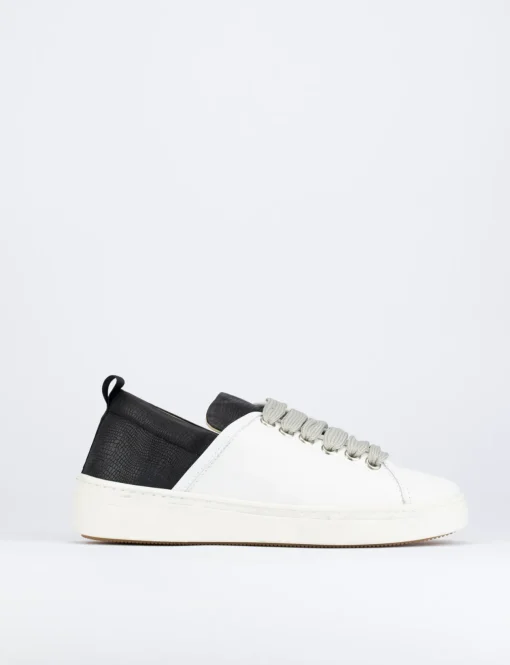 Sneakers pelle bianco
