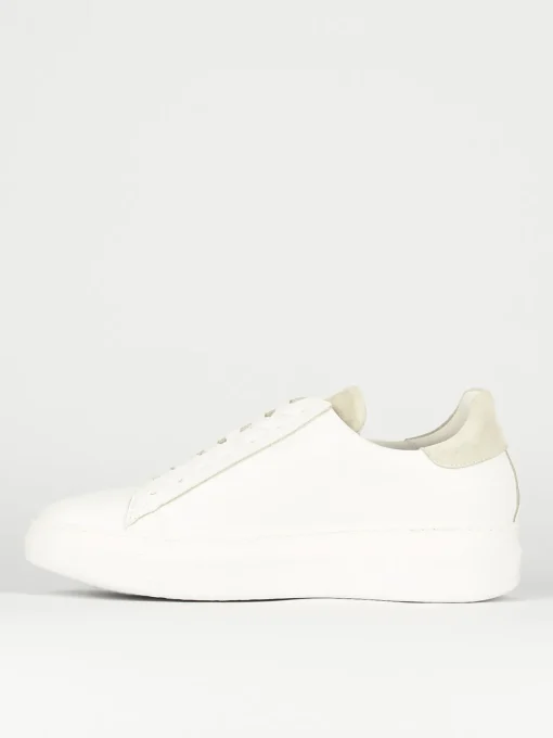 Sneakers pelle bianco