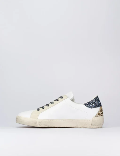 Sneakers pelle bianco