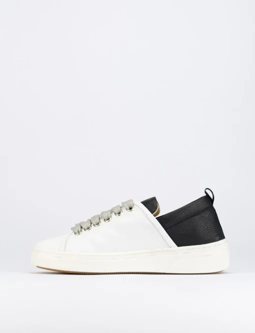 Sneakers pelle bianco