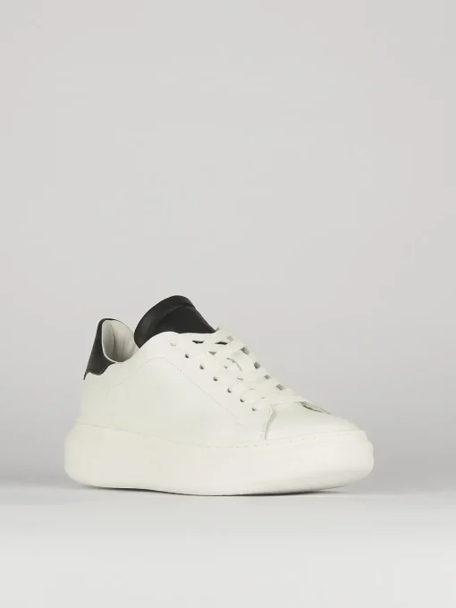 Sneakers pelle bianco