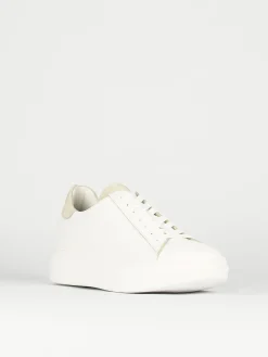 Sneakers pelle bianco